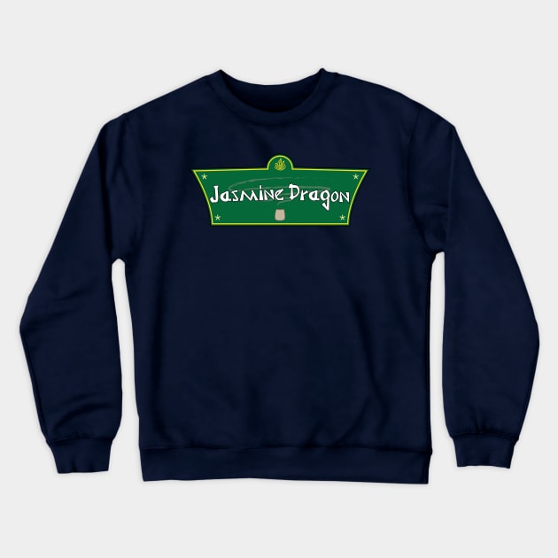 The Jasmine Dragon Crewneck Sweatshirt by Galeaettu